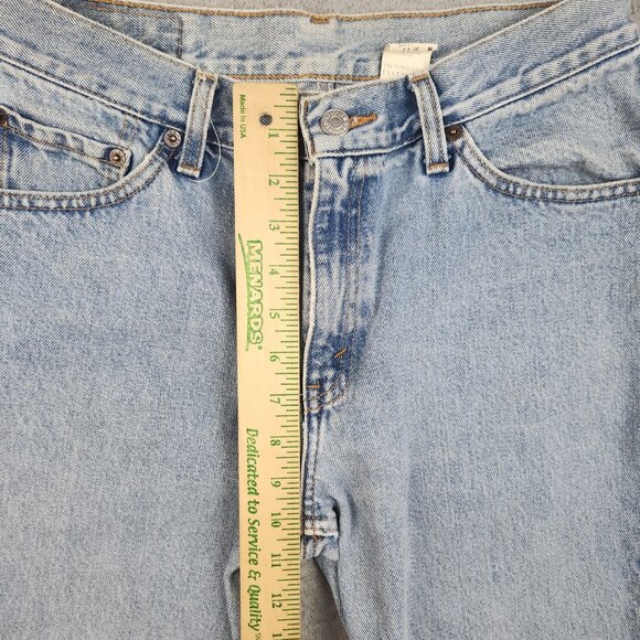 Vintage Levis 517 Jeans Womens 11 JR Fits 30x30 Slim Boot Cut Mid Rise Denim 90s - Picture 4 of 13
